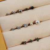 Surgical steel 20G (13Type) Body piercing Bar thickness 0.8mm Cartilage piercing Metal allergy compatible